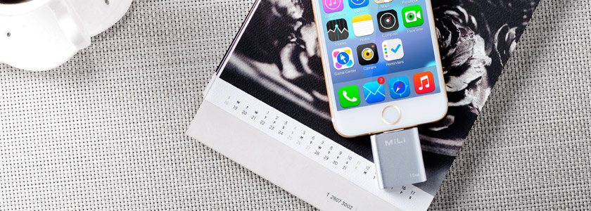 iPhone內(nèi)存不足？ MiLi iData蘋果手機(jī)智能U盤