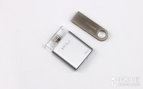 給蘋果擴容 MiLi iData蘋果手機U盤體驗